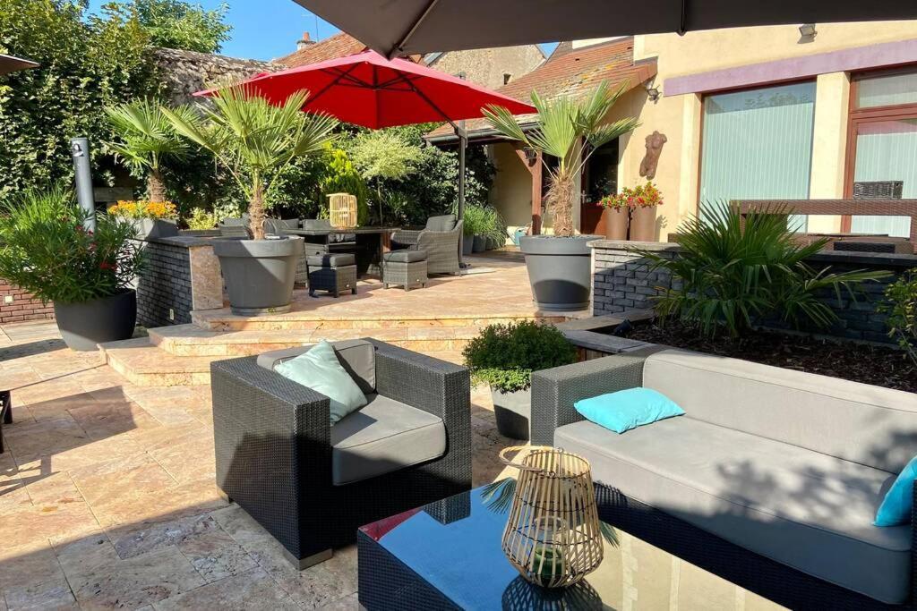 Apartmán La Tranquillite Au Centre. Toulon-sur-Arroux Exteriér fotografie
